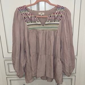 🔥🔥FIRE SALE🔥🔥 EEUC ENTRO boho babydoll top